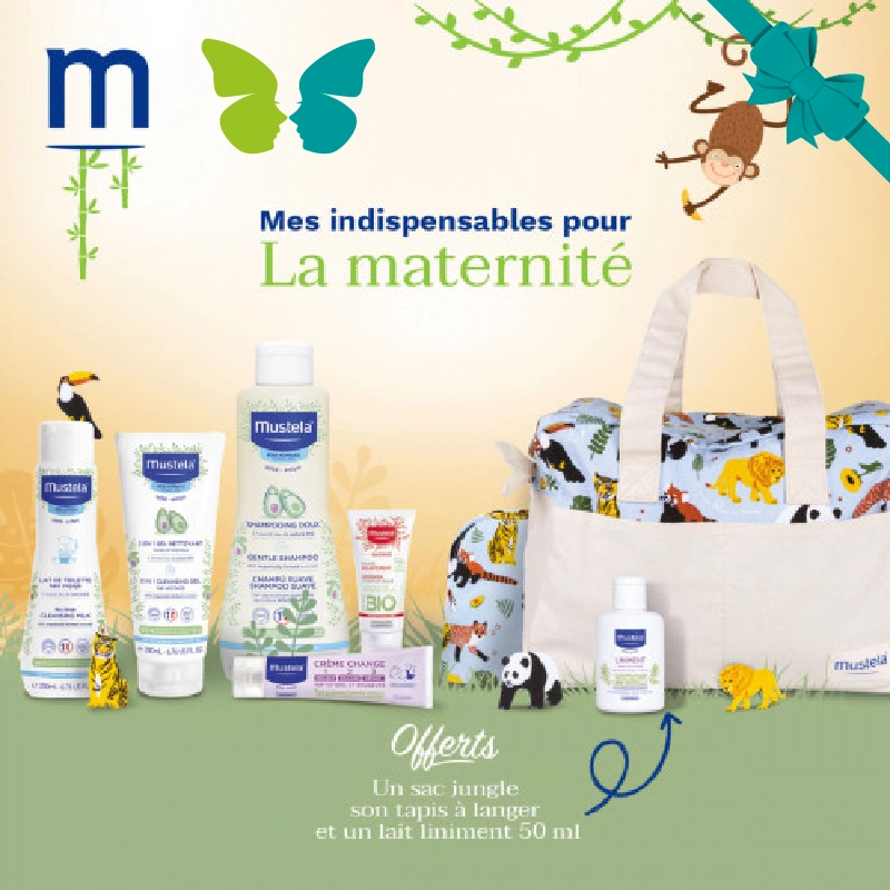 MUSTELA SAC MATERNITE MON TROUSSEAU NAISSANCE