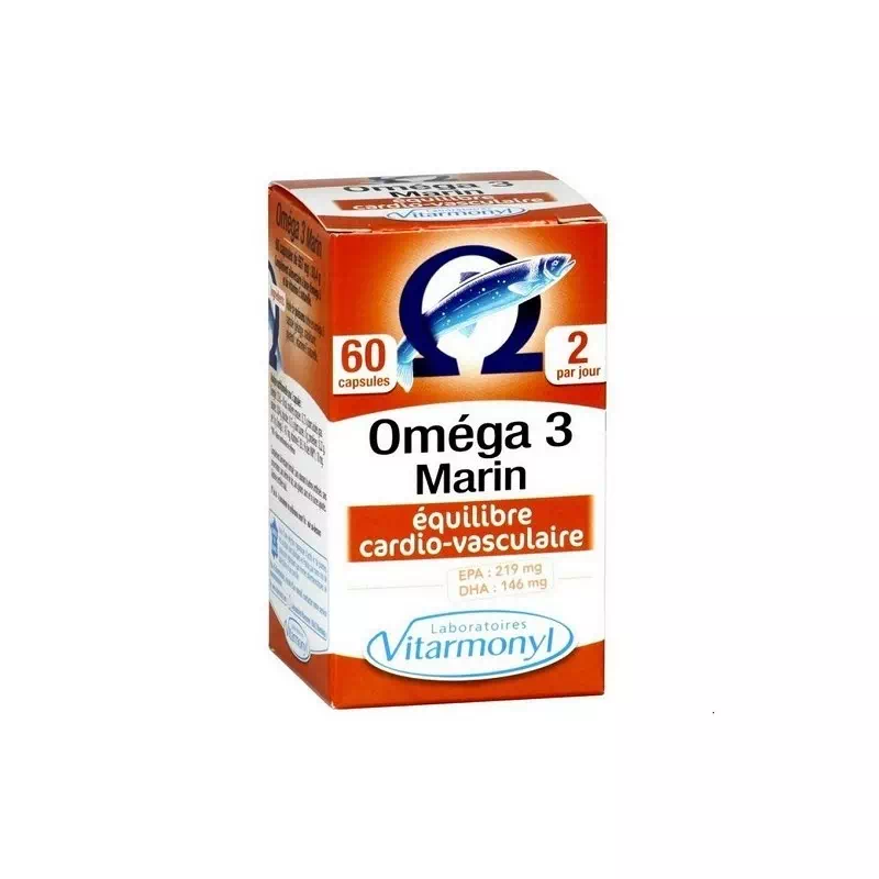 VITARMONYL Oméga 3 Marin, 60 capsules Pharmazina
